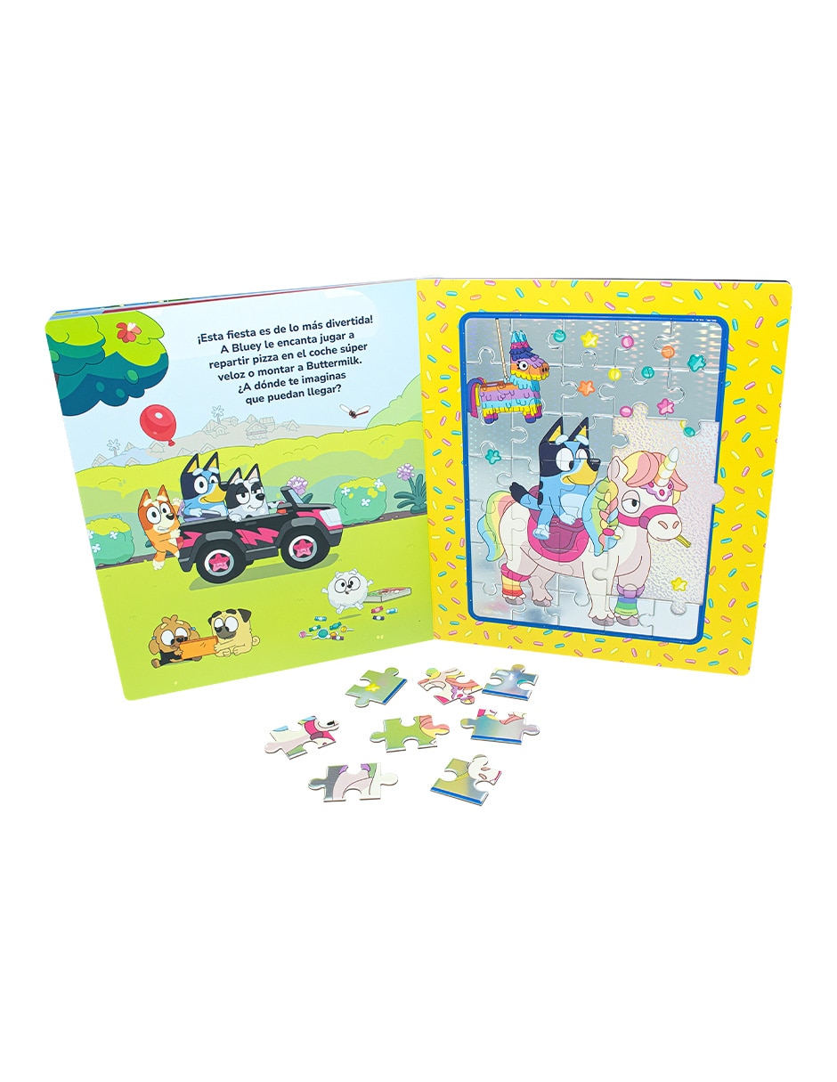 Libro Set de Rompecabezas y Actividades Bluey de Ediciones 5