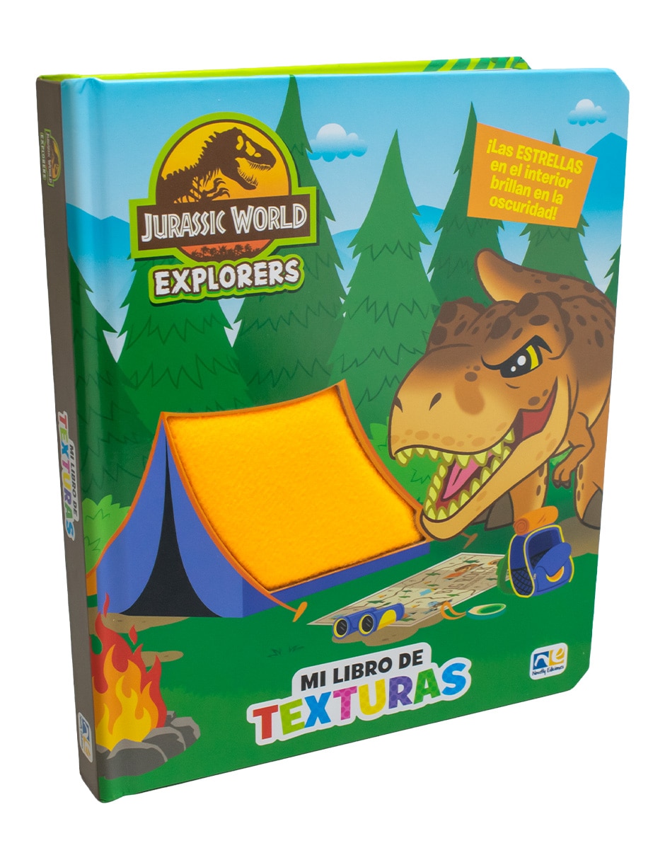 Libro Libro Preescolar de Texturas Jurassic World Explorers de Ediciones