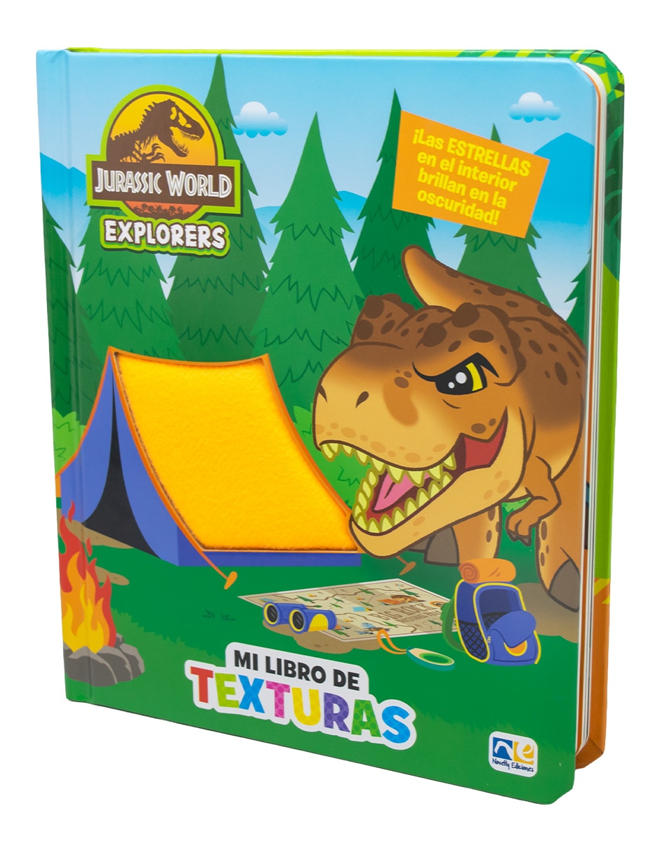 Libro Libro Preescolar de Texturas Jurassic World Explorers de Ediciones 2