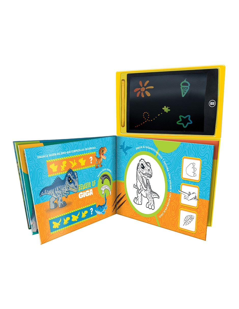 Libro Libro de Actividades con Pantalla Mágica Jurassic Explorers de Ediciones 3