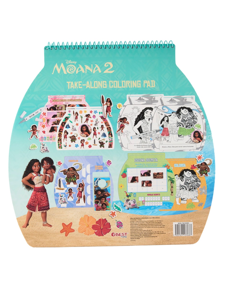 Libro 2 Take-Along Coloring Book de Best Trading 4