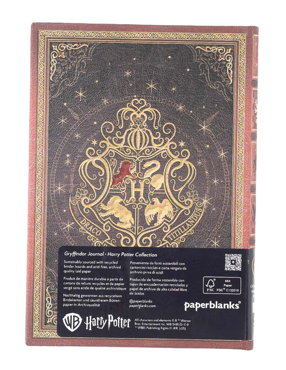 Libreta Harry Potter a rayas 4