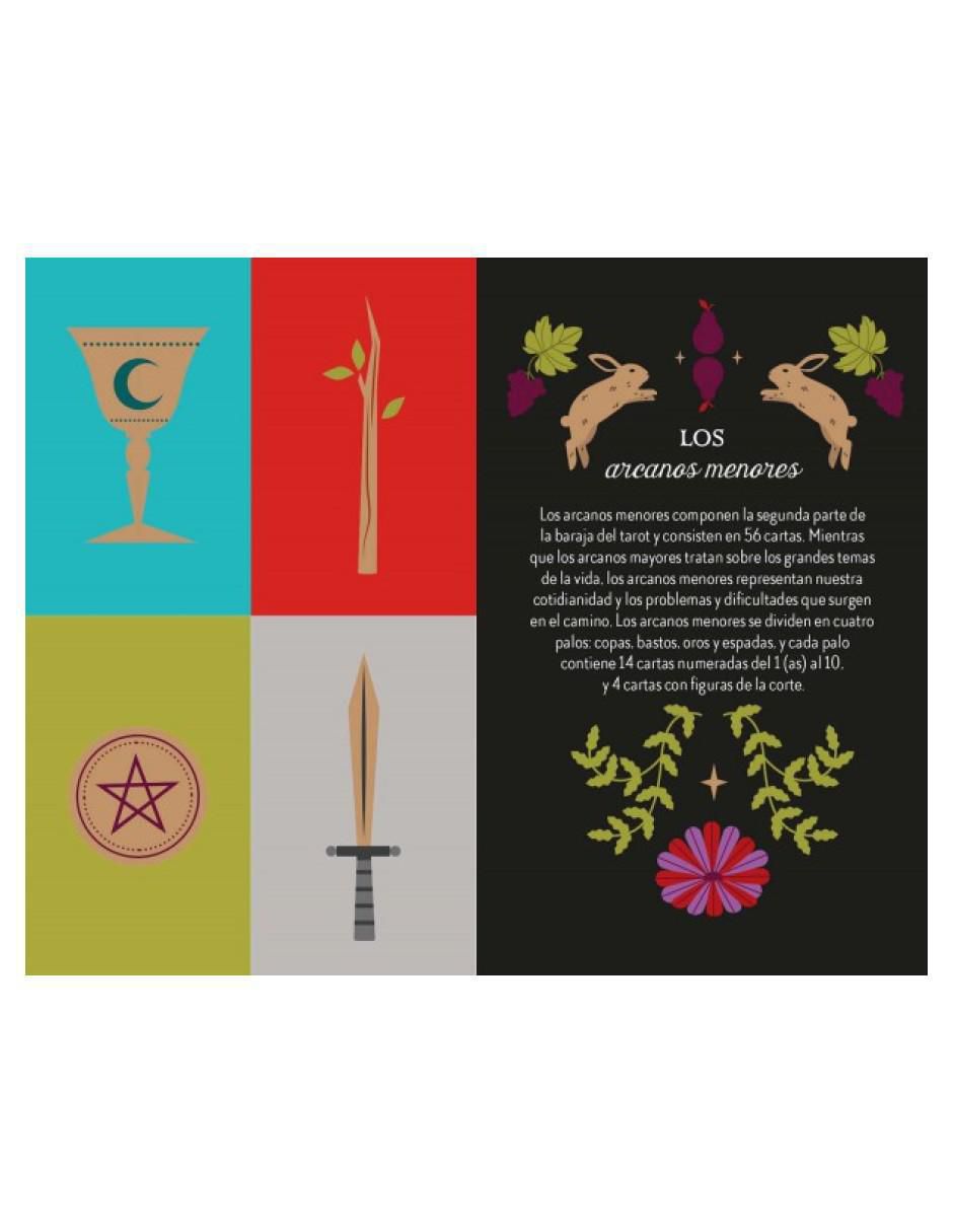 Libro Tarot Mágico de la Bruja Del Bosque de Squire Lindsay 4
