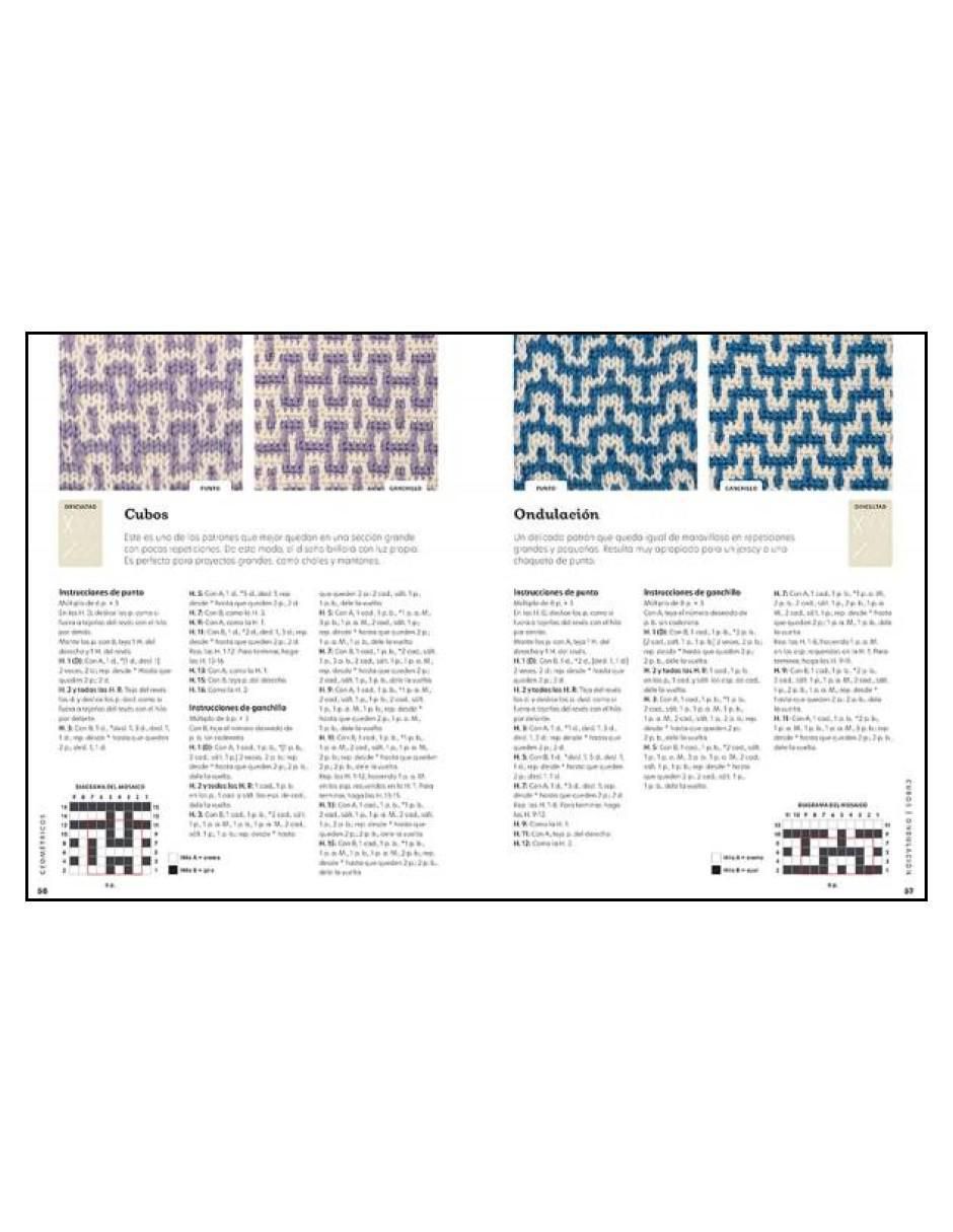 Libro Patrones En Mosaico de Punto y Ganchillo de Nkipirowicz Anna 4