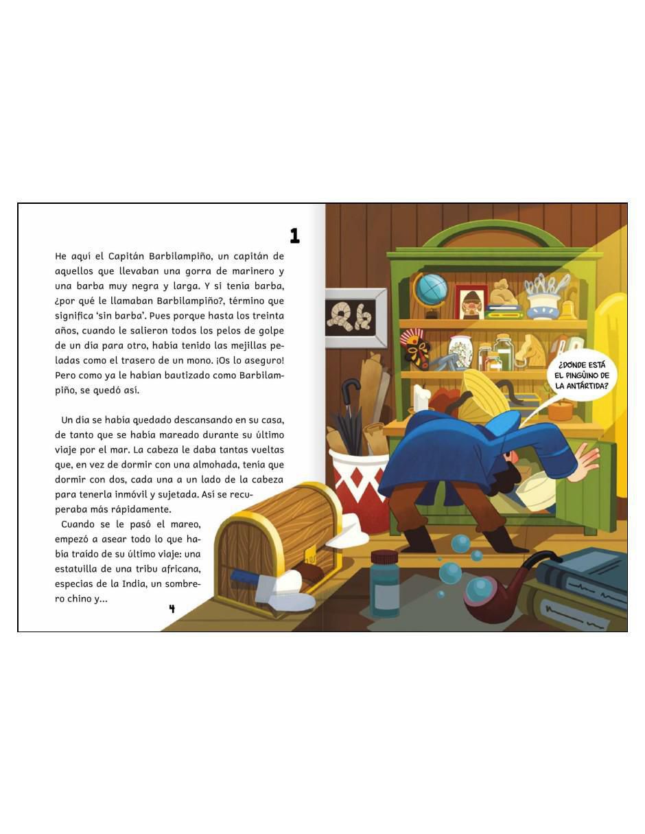 Libro El Capitán Barbilampino y El Pingüino de Quelcom Txus 2