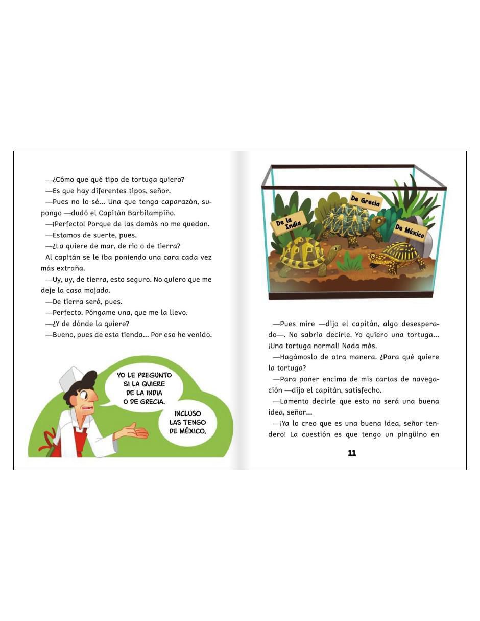 Libro El Capitán Barbilampino y El Pingüino de Quelcom Txus 3