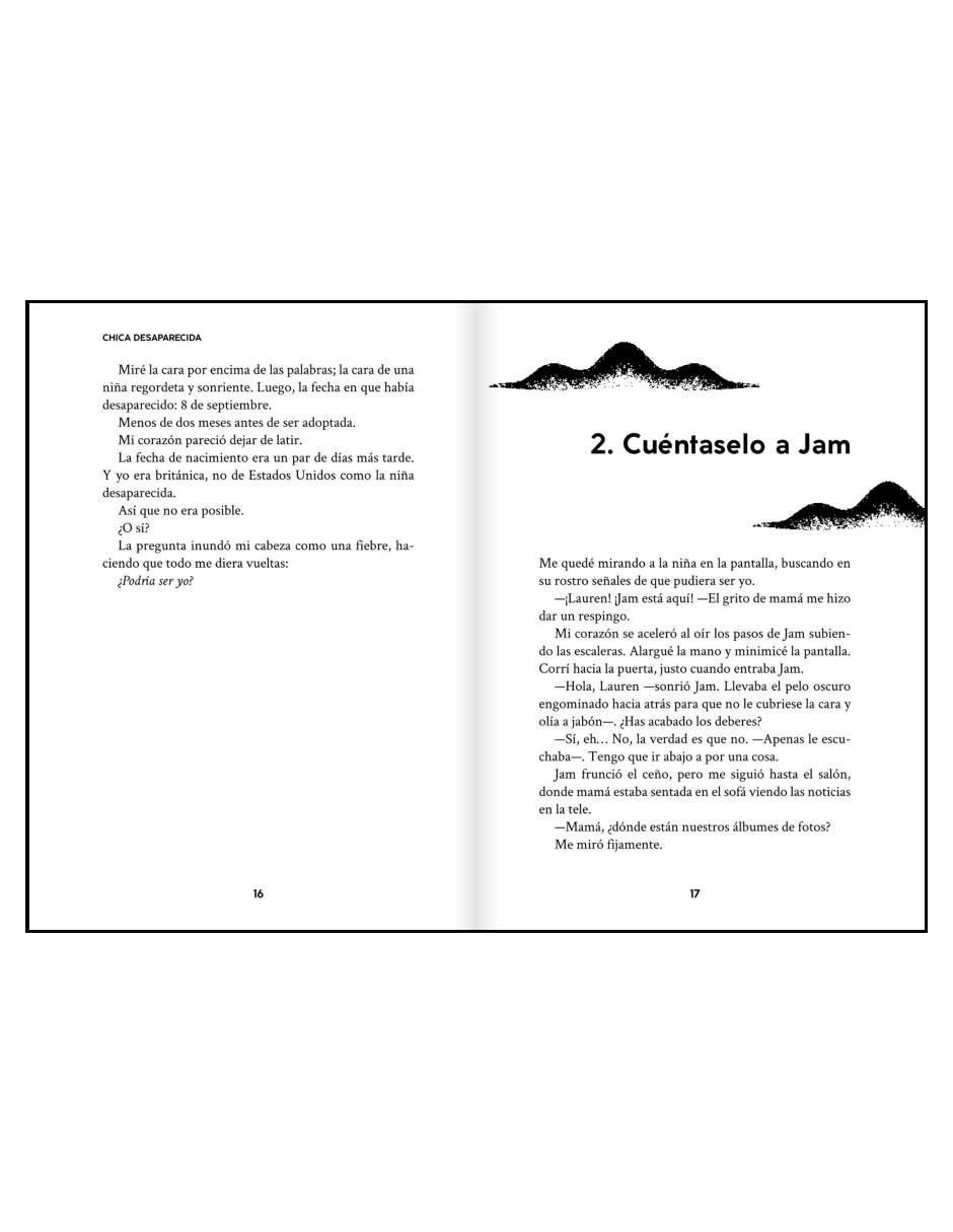 Libro Chica Desaparecida de Mckenzie Sophie 3