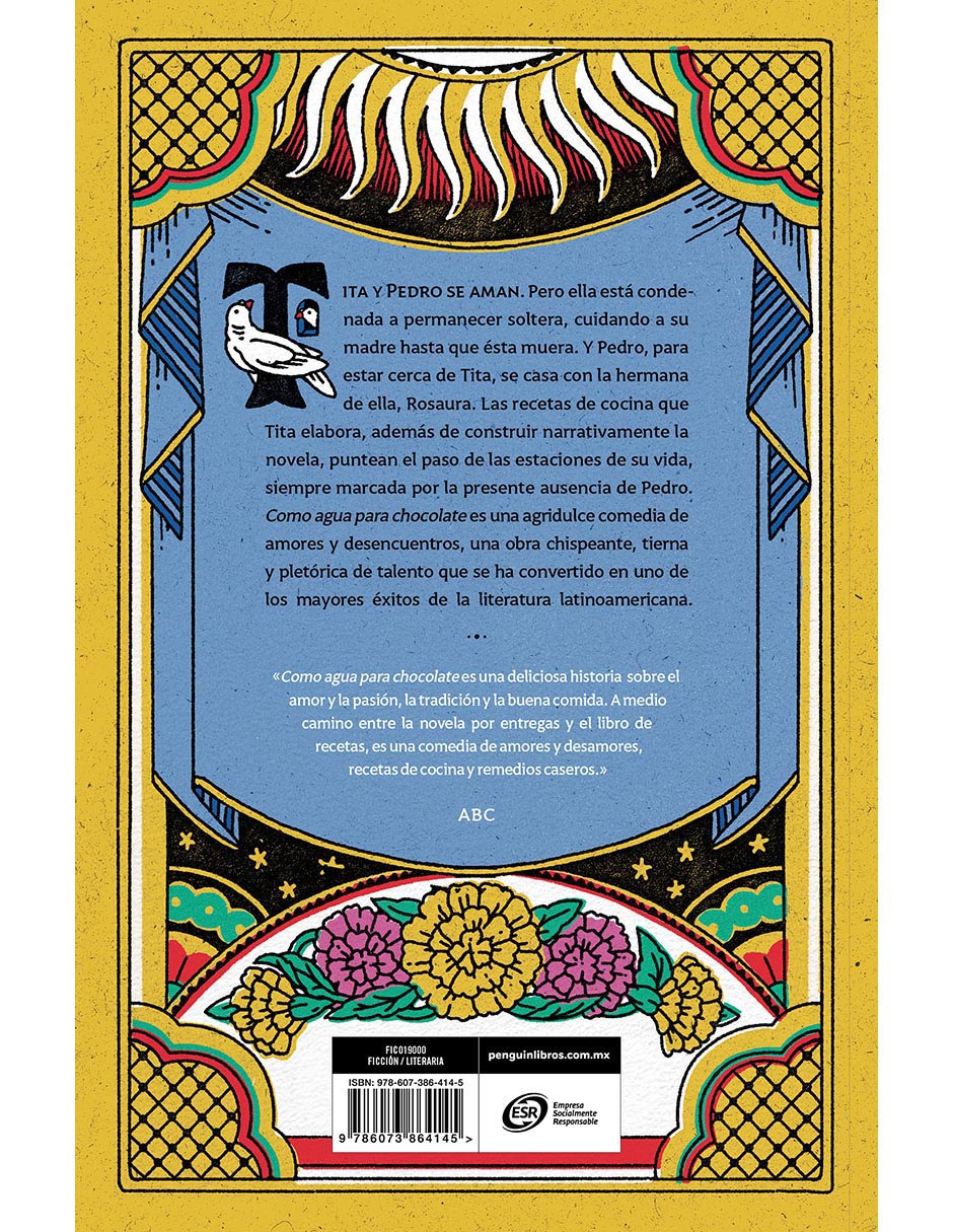 Libro Como Agua Para Chocolate de Laura Esquivel 2