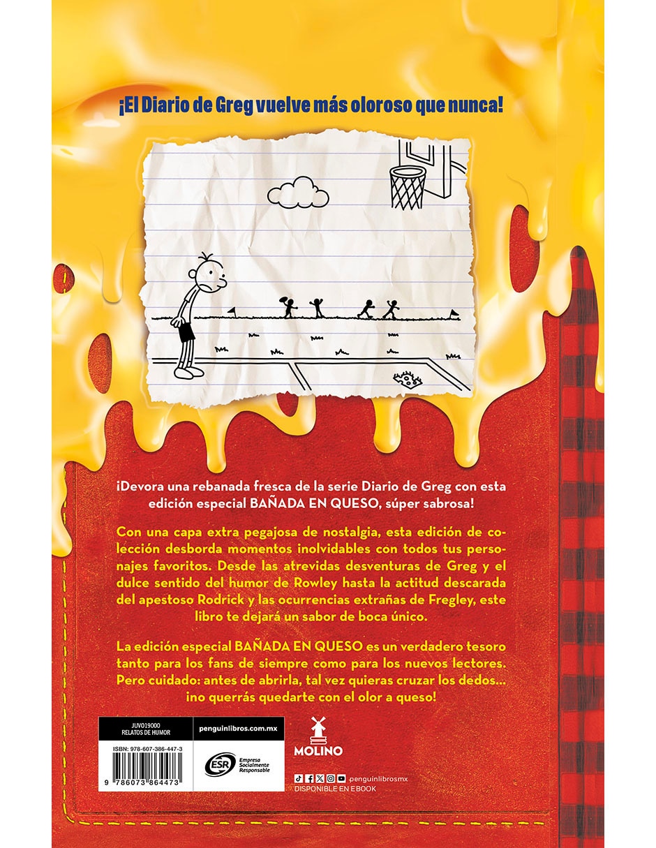 Libro Diario de Greg (Edicion Bañada En Queso) 1 - Un Renacuajo de Jeff Kinney 2