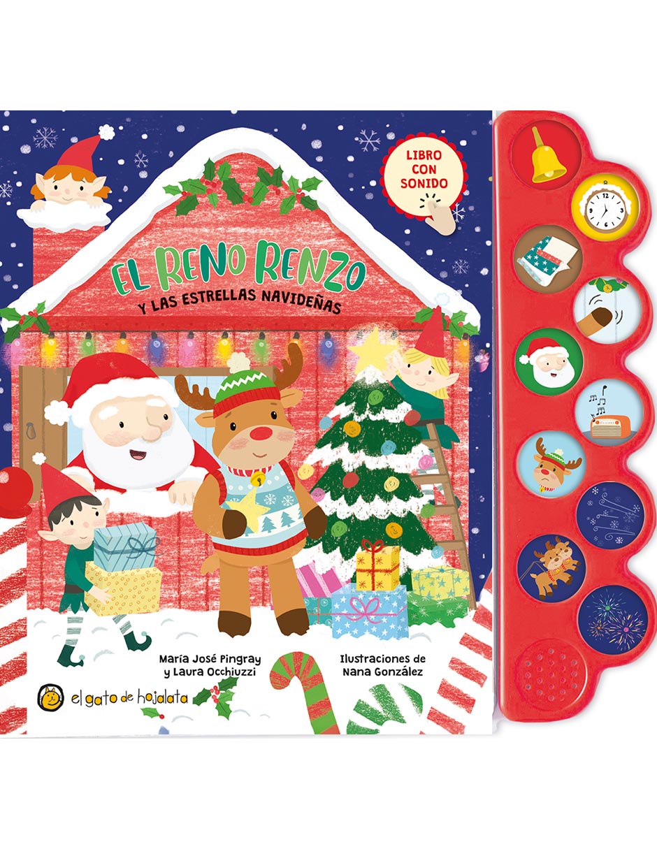 Libro El Reno Renzo y Las Estrellas Navideñas de Editorial Guadal