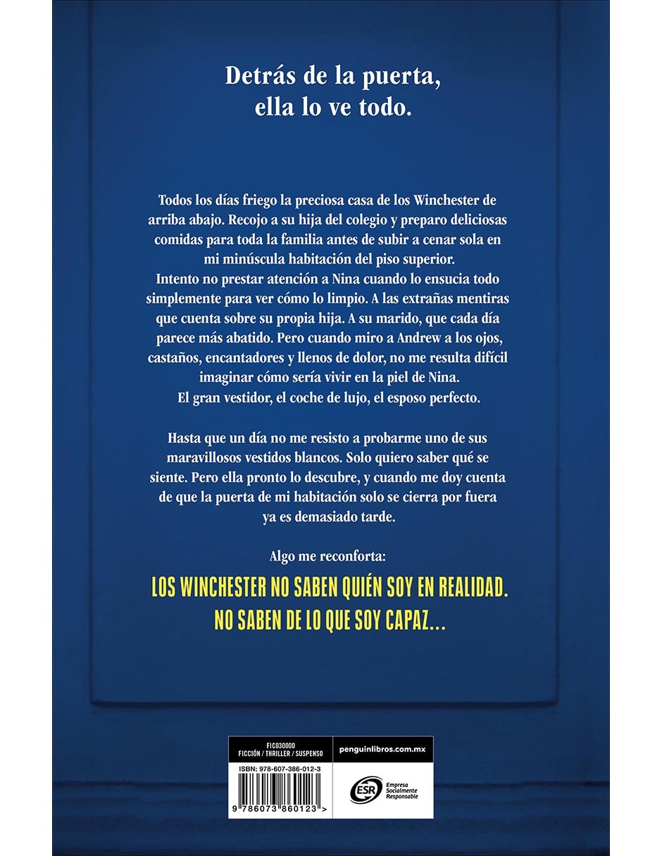 Libro La Empleada Domestica de Freida Mcfadden 2