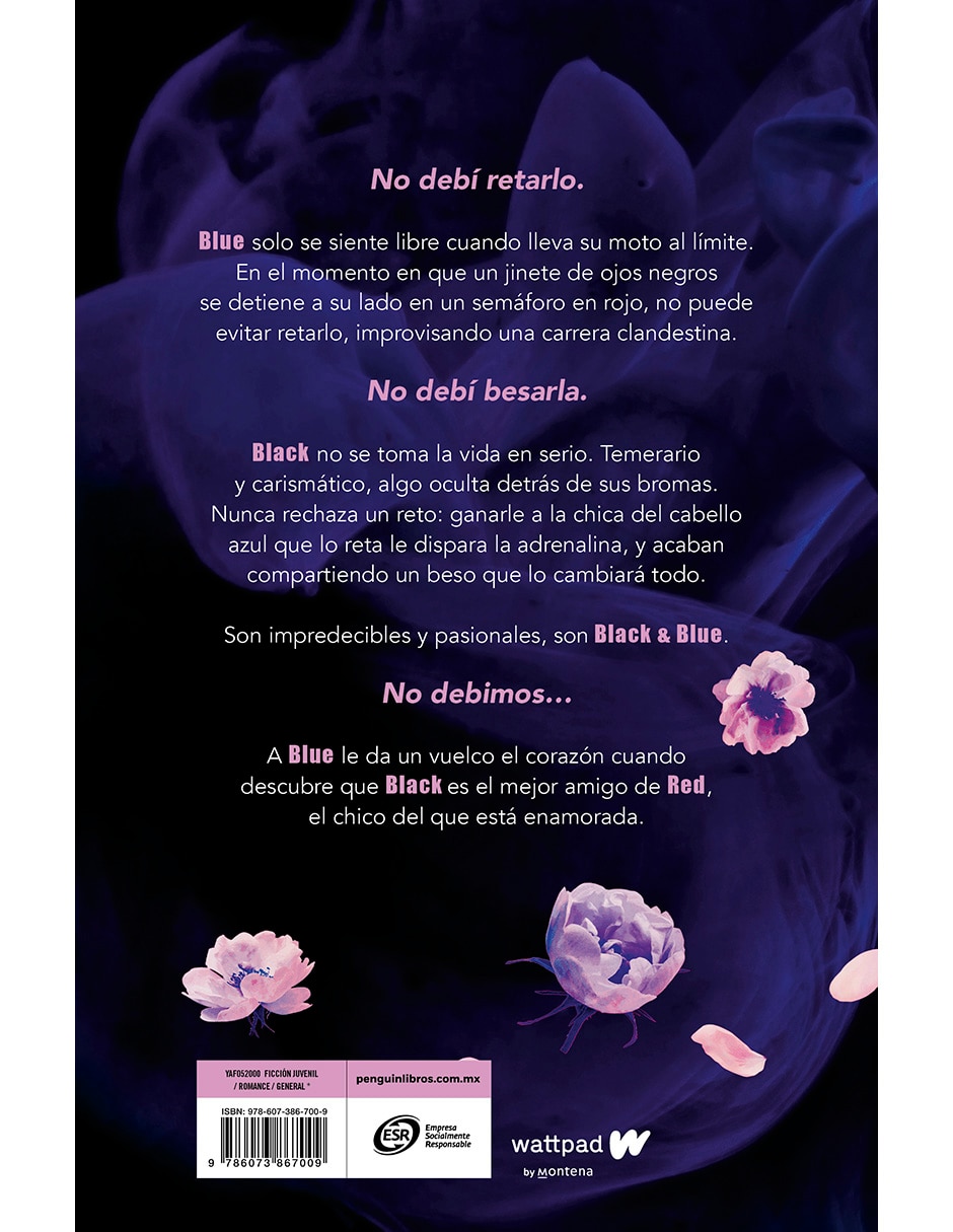 Libro Black & Blue de Ariana Godoy 2