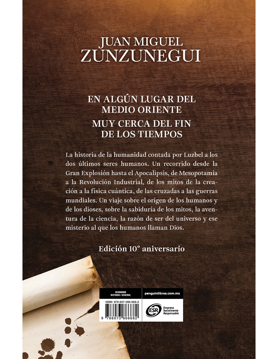 Libro El Evangelio Segun Luzbel de Juan Miguel Zunzunegui 2