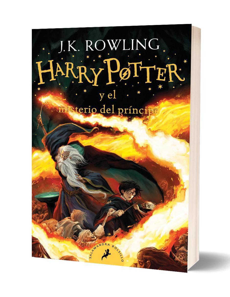 Libro Harry Potter y el Misterio del Príncipe J. K. Rowling 3