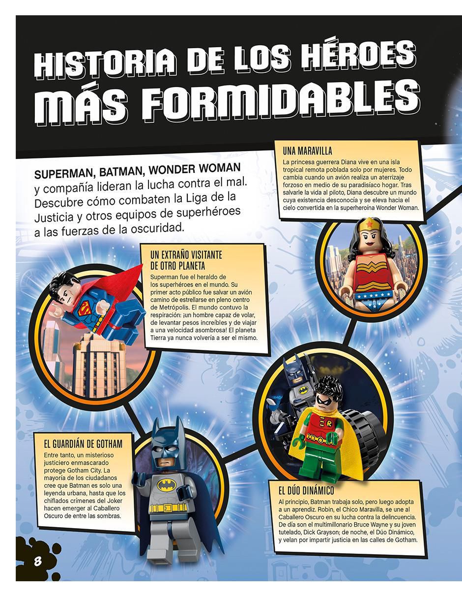 Libro LEGO DC Comics. Super Héroes la Superguía de DK