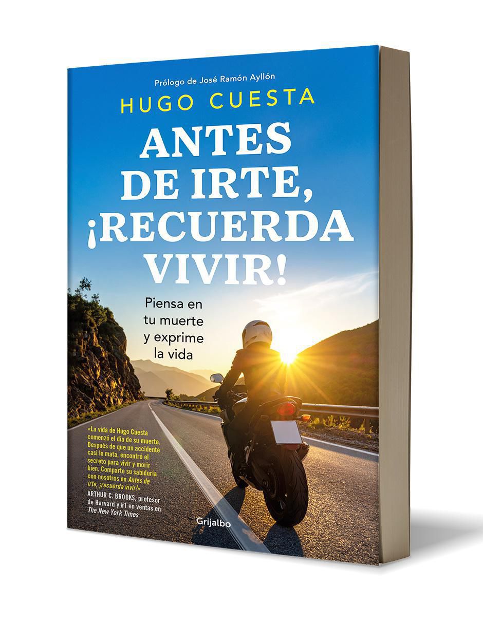 Libro Antes de irte, ¡recuerda vivir! de Hugo Cuesta 2