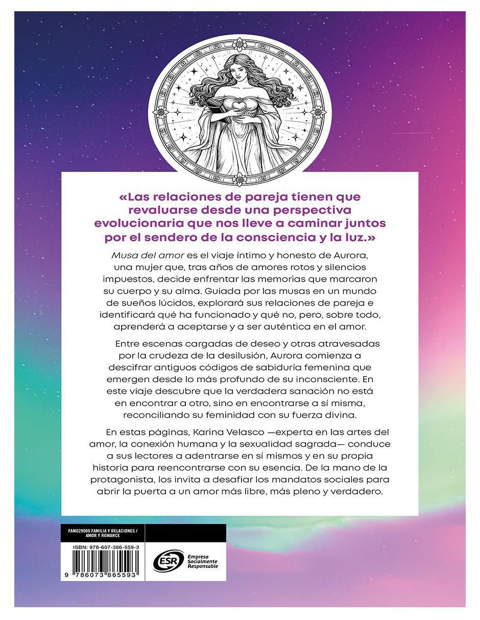 Libro Musa del amor de Karina Velasco 3
