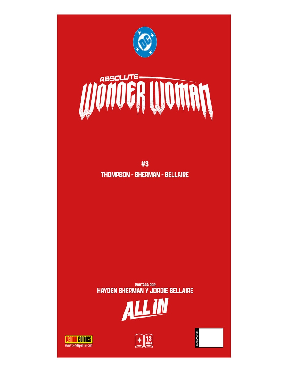 Cómic Absolute Wonder Woman 03 2