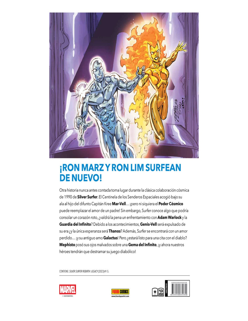 Cómic Silver Surfer Rebirth Legacy (Marvel Retropick) 2