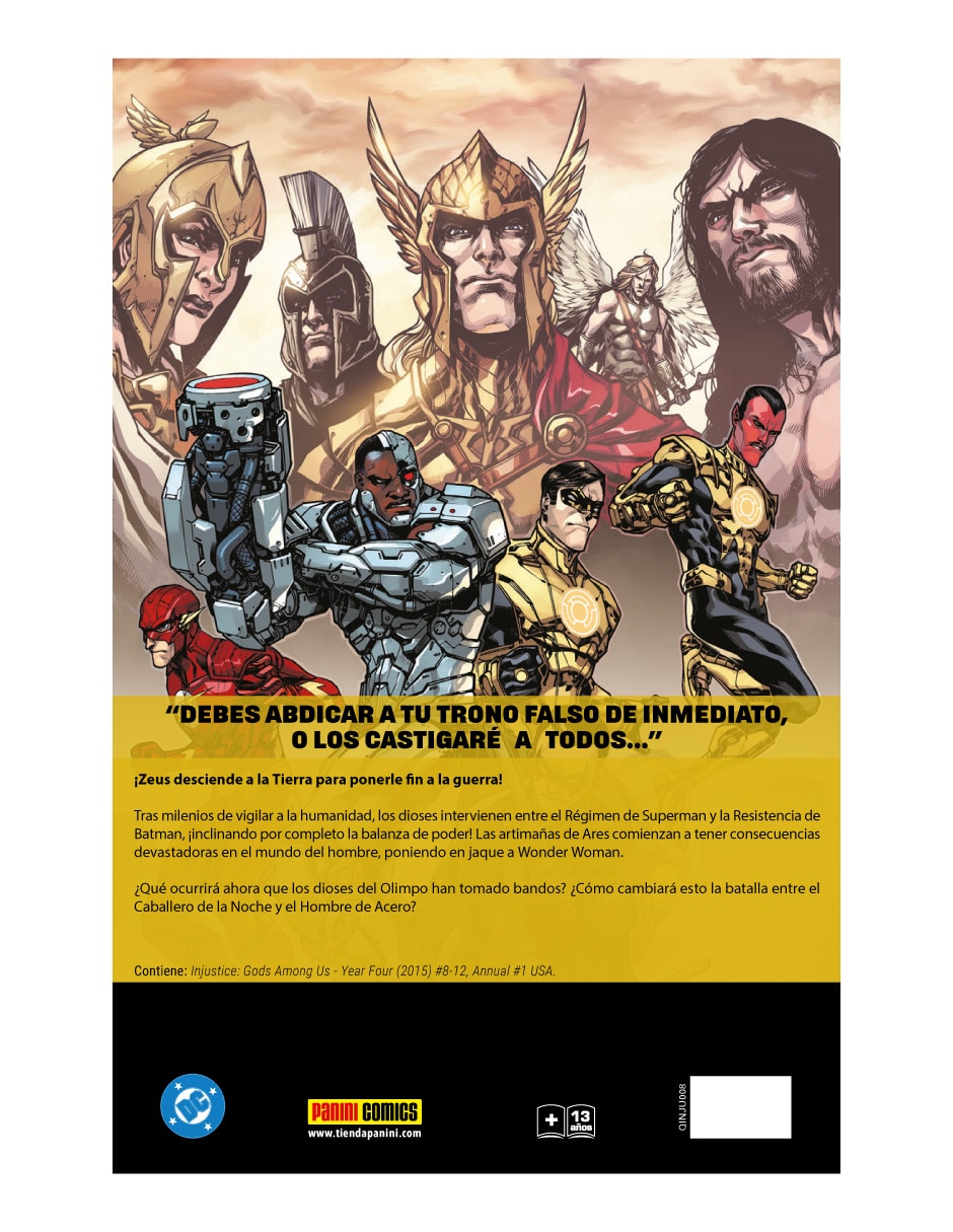 Cómic Injustice Vol.08 2