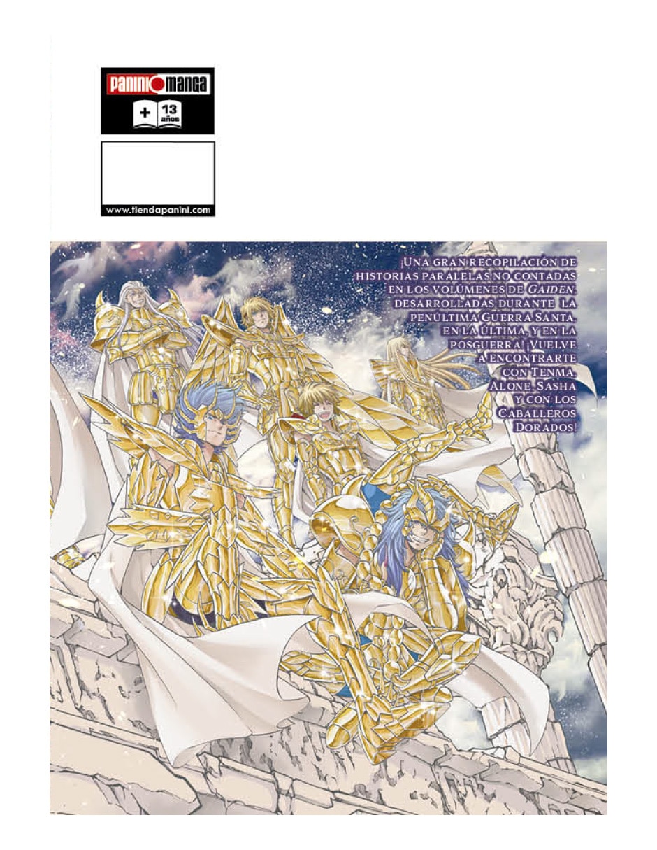Manga Saint Seiya the los Canvas El Mito de Hades 2