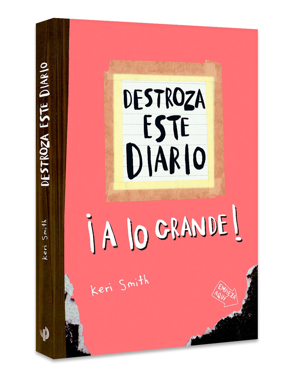Libro Destroza Este Diario. A Lo Grande - Naranja Flúor de Keri Smith 3