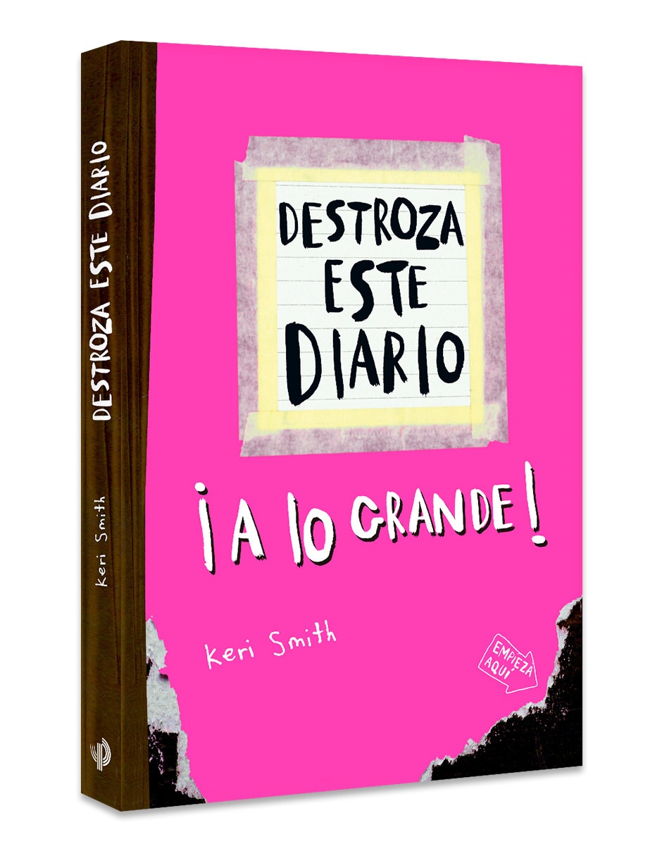 Libro Destroza Este Diario. A Lo Grande - Rosa Flúor de Keri Smith 3