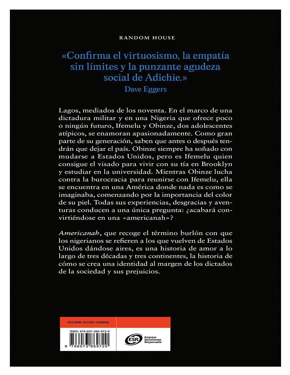 Libro Americanah de Chimamanda Ngozi Adichie 3