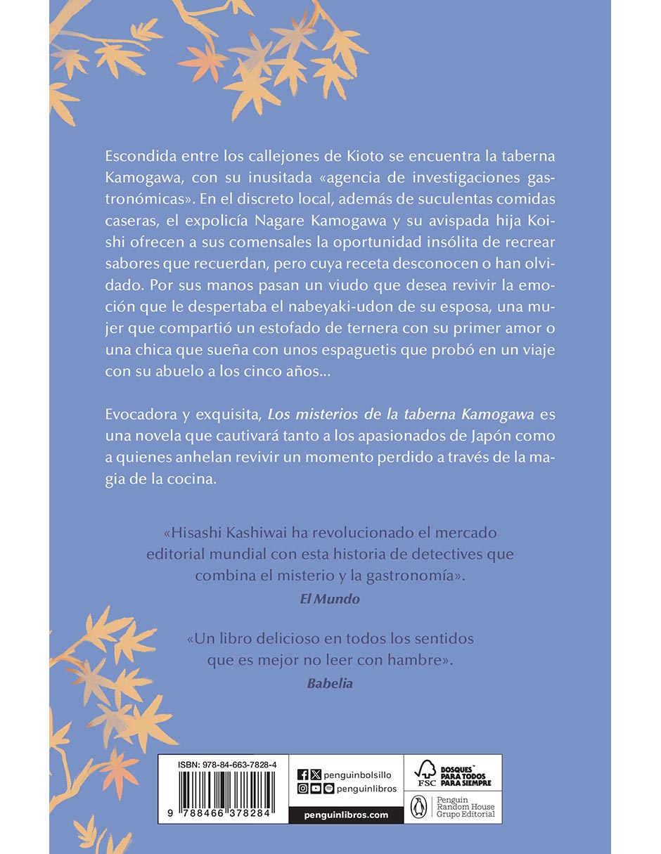 Libro Los misterios de la Taberna Kamogawa (edición limitada) de Hisashi Kashiwai 2