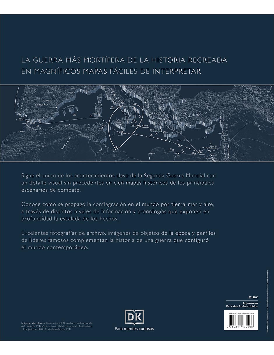 Libro Segunda Guerra Mundial Mapa a Mapa de 2