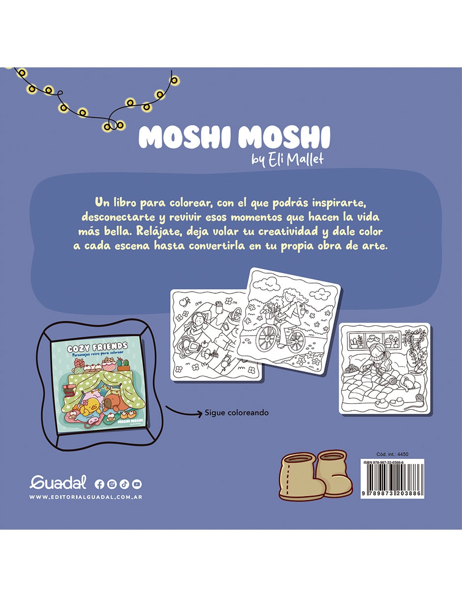 Libro Moshi Moshi: Girl moments de editorial Guadal 2