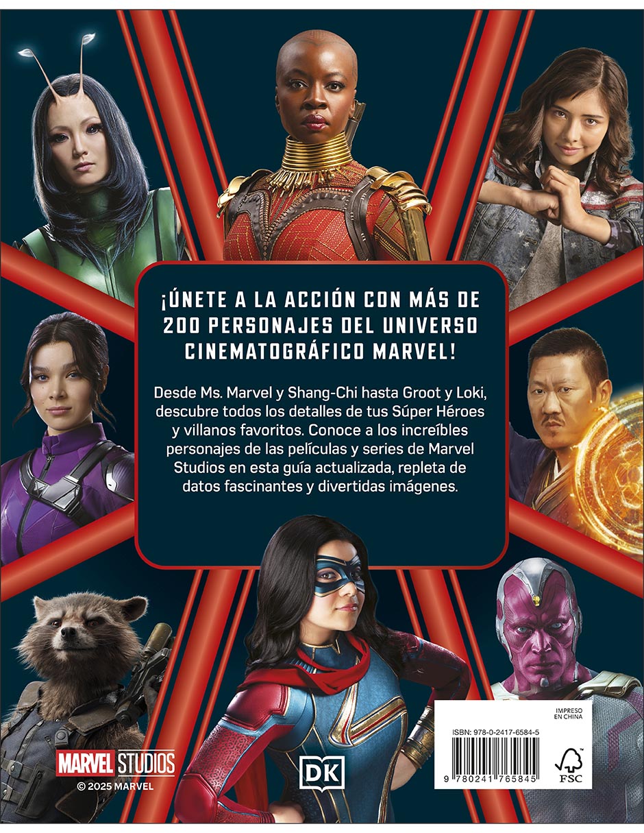 Libro Marvel Studios. Enciclopedia de personajes de 2