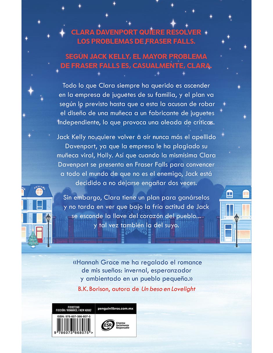 Libro Cuando caiga la nieve de Hannah Grace 2