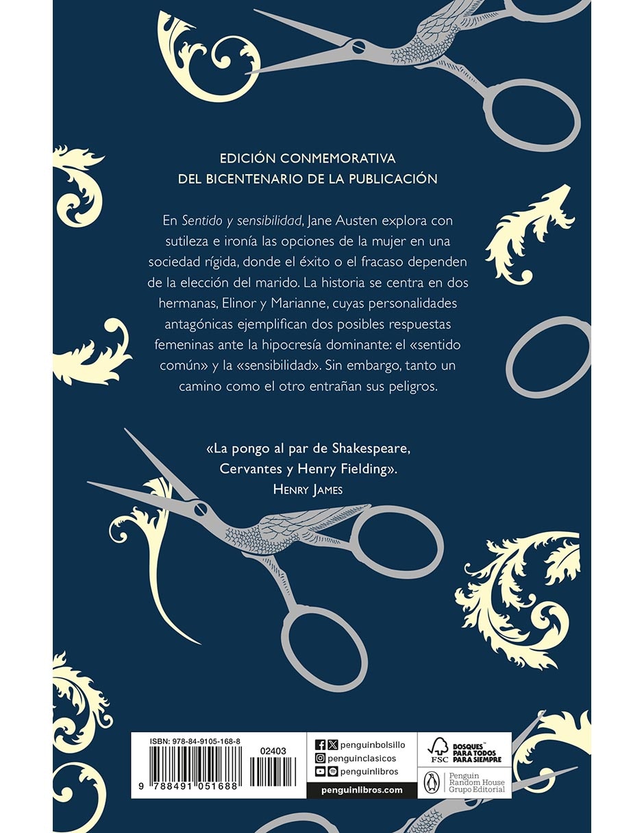 Libro Sentido y sensibilidad de Jane Austen 2
