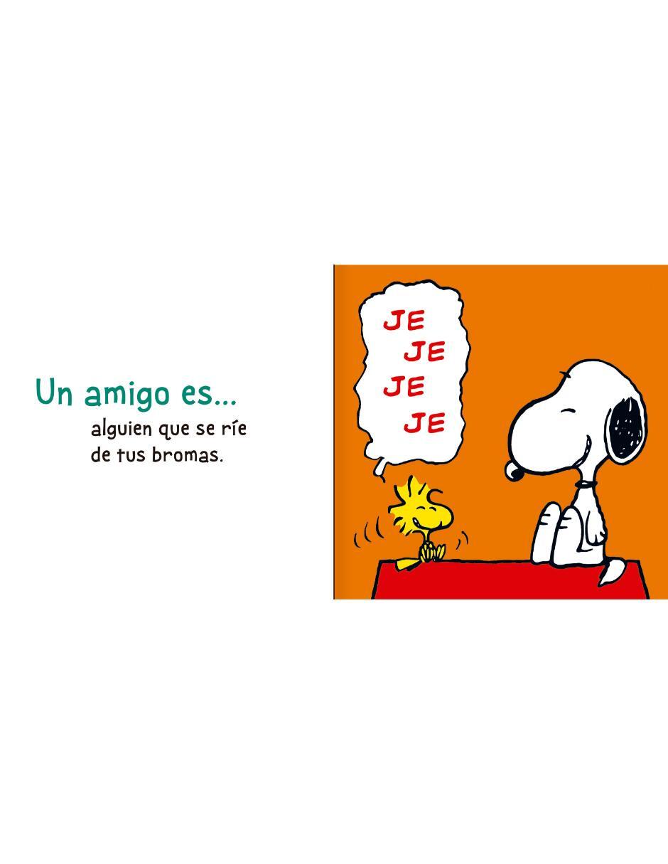 Libro Snoopy, Un Amigo Es... Para Siempre de Charle M. Schulz 3