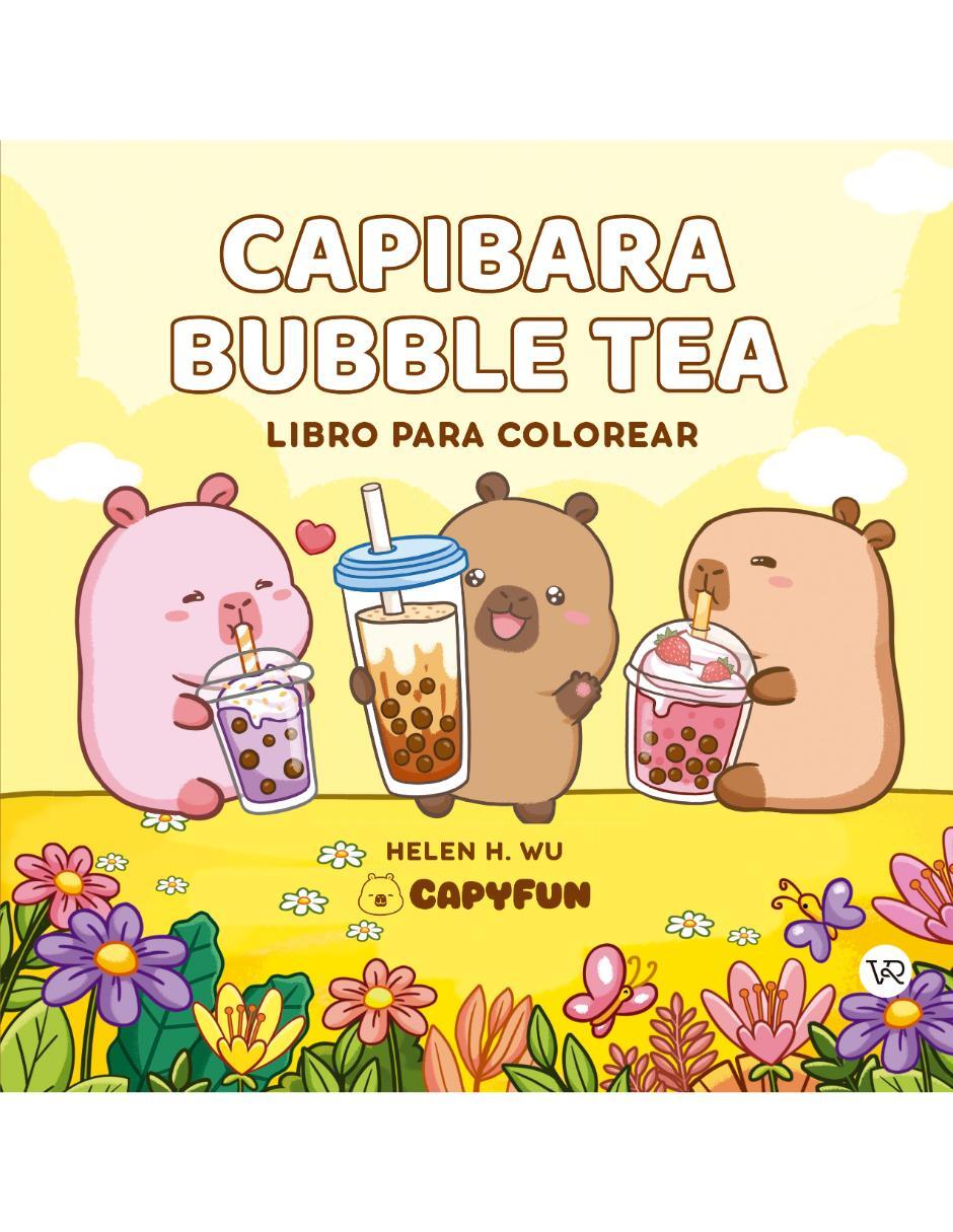Libro Capibara Bubble Tea de Helen H. Wu Libro Capibara Bubble Tea de Helen H. Wu
