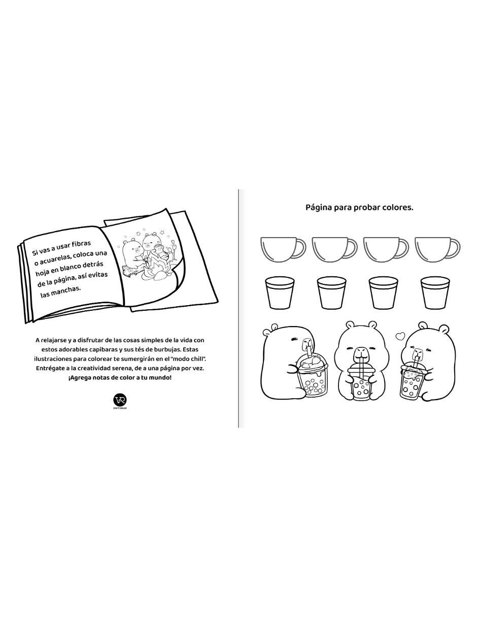 Libro Capibara Bubble Tea de Helen H. Wu 3