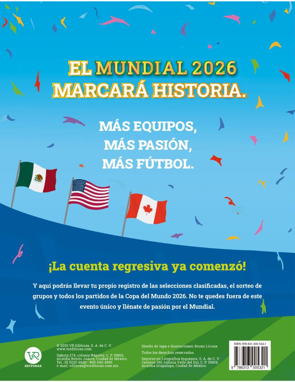 Libro Camino Al Mundial de Vr Editoras 2