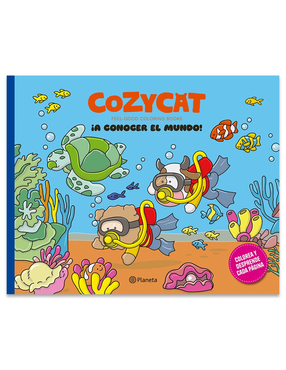 Libro Cozy Cat 4 A Conocer El Mundo de Estudio Pe Sac