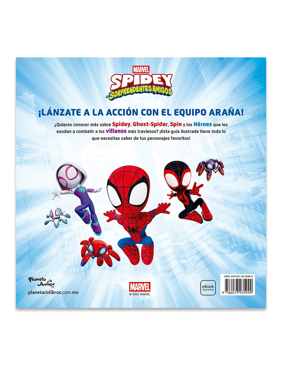 Libro Spidey Y Sus Sorprendentes Amigos Guía De Héroes de Steve Behling 2