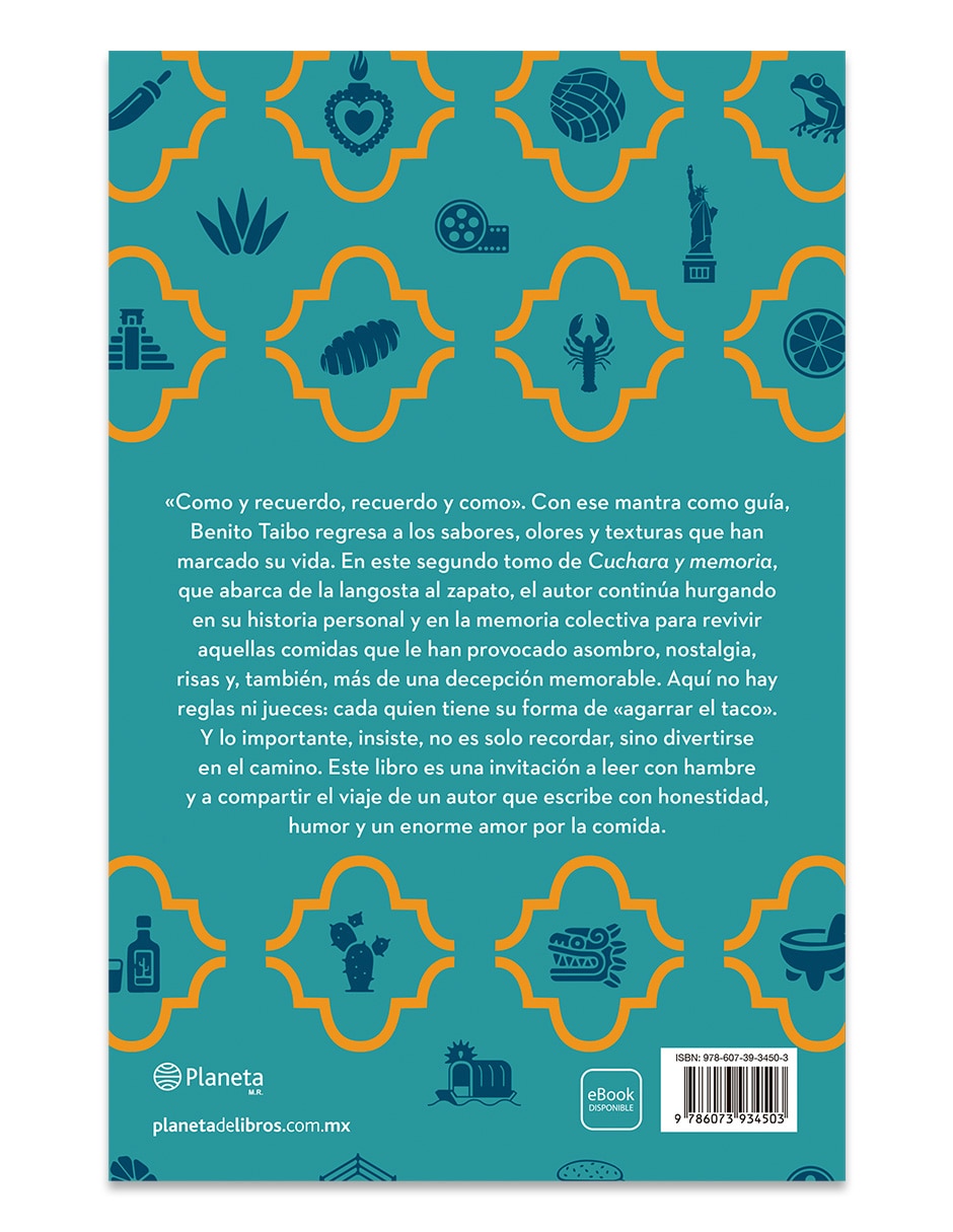 Libro Cuchara Y Memoria 2 de Benito Taibo 2