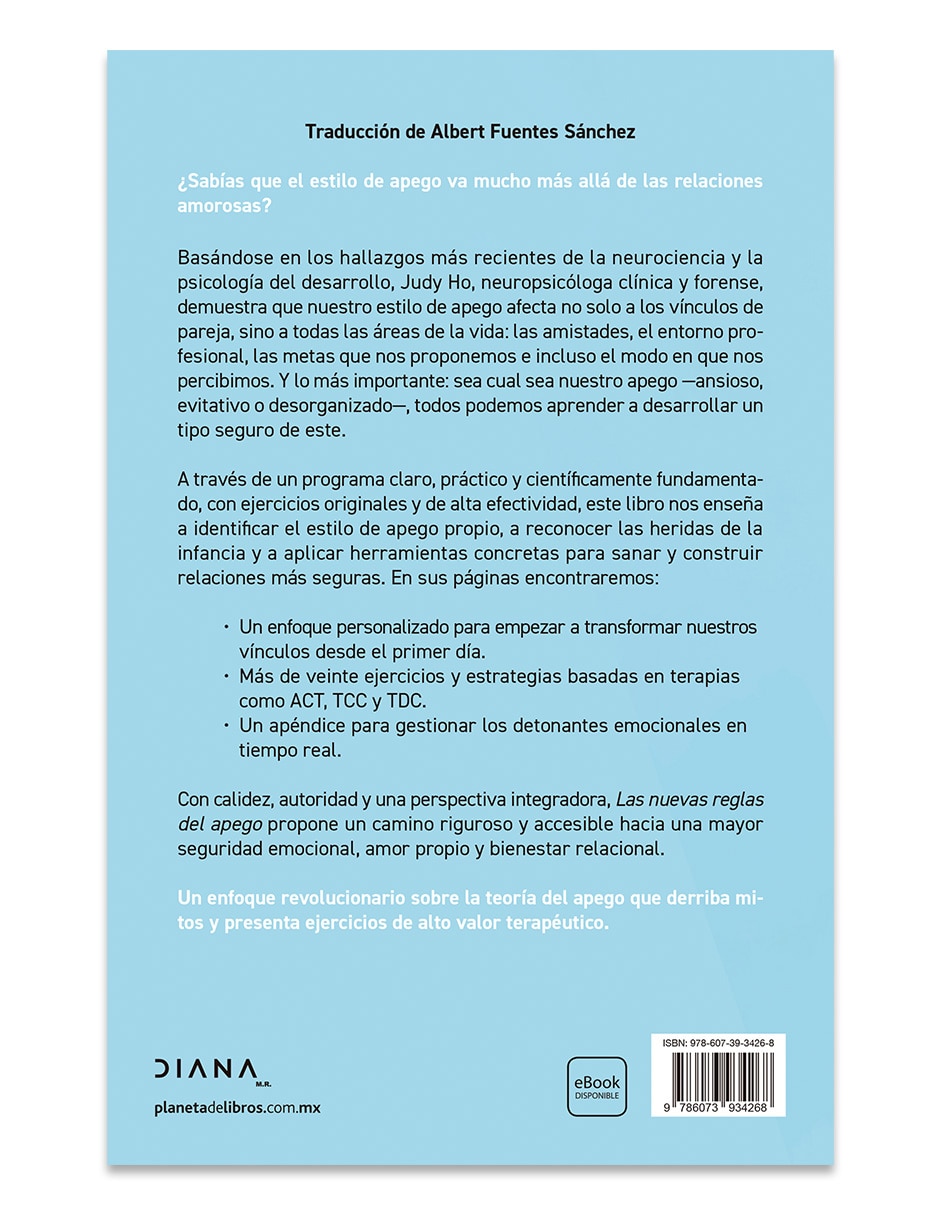 Libro Las Nuevas Reglas Del Apego de Judy Ho 2