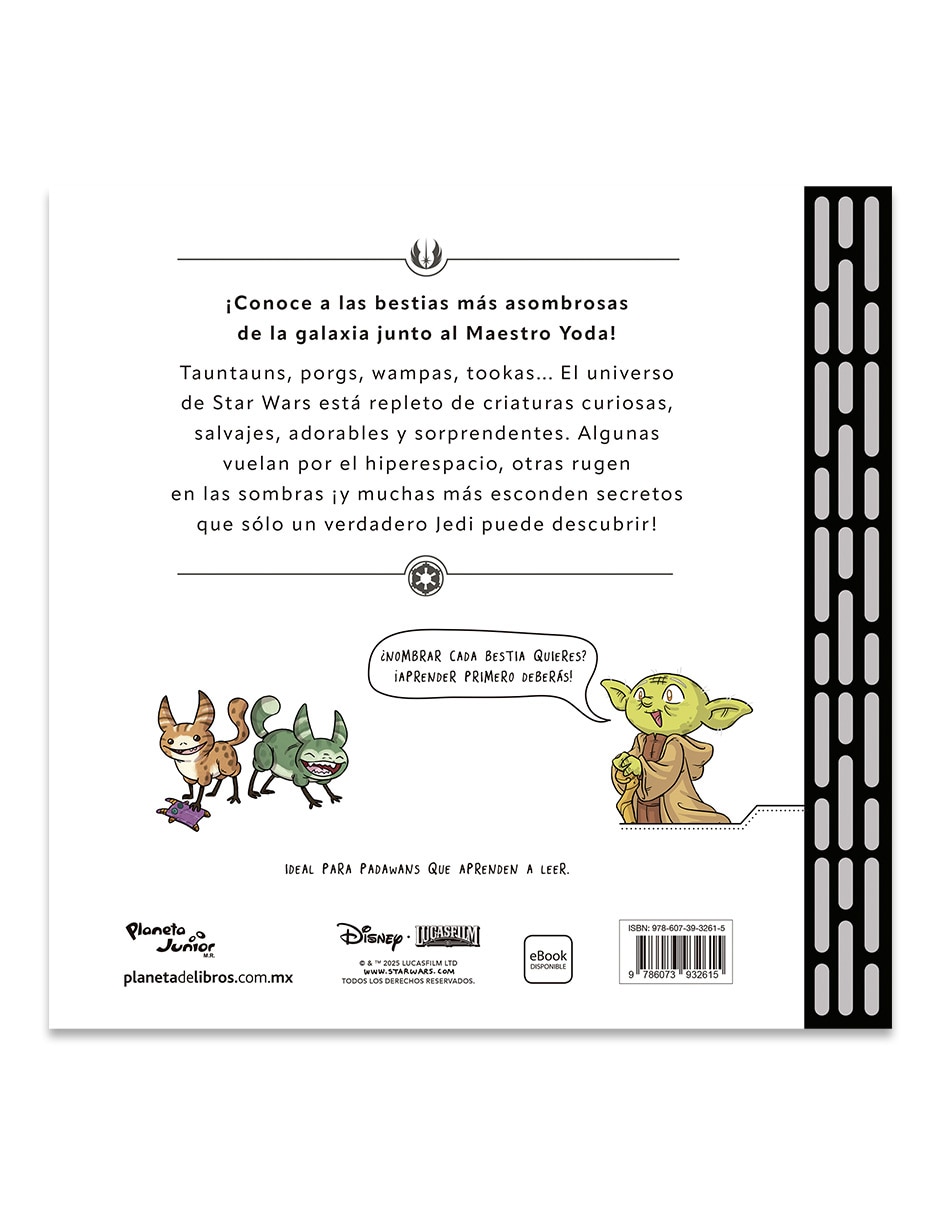 Libro Yoda Presenta Bestias Grandes Y Pequenas de Lucasfilm 2