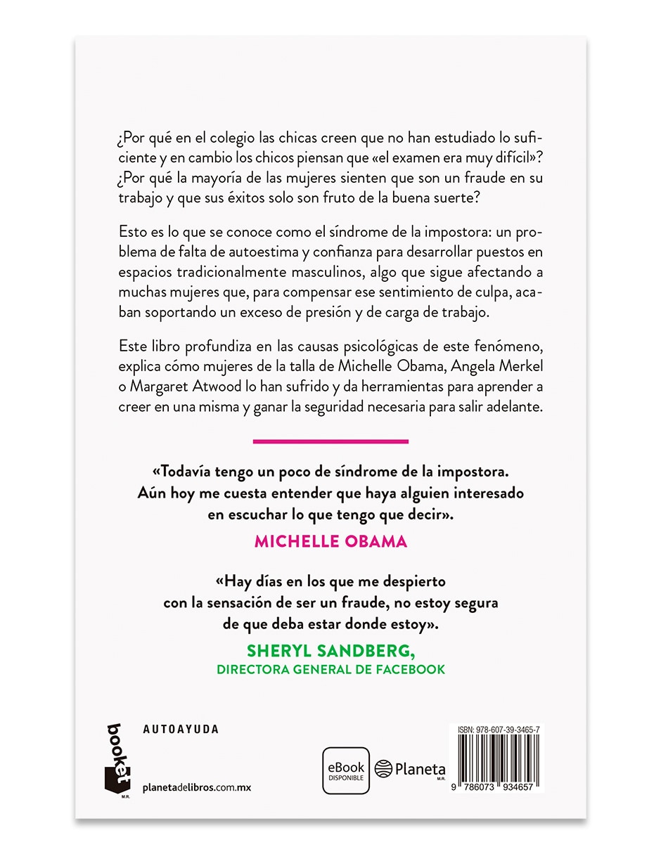 Libro El Síndrome De La Impostora de Elisabeth Cadoche Y Anne De Montarlot 2