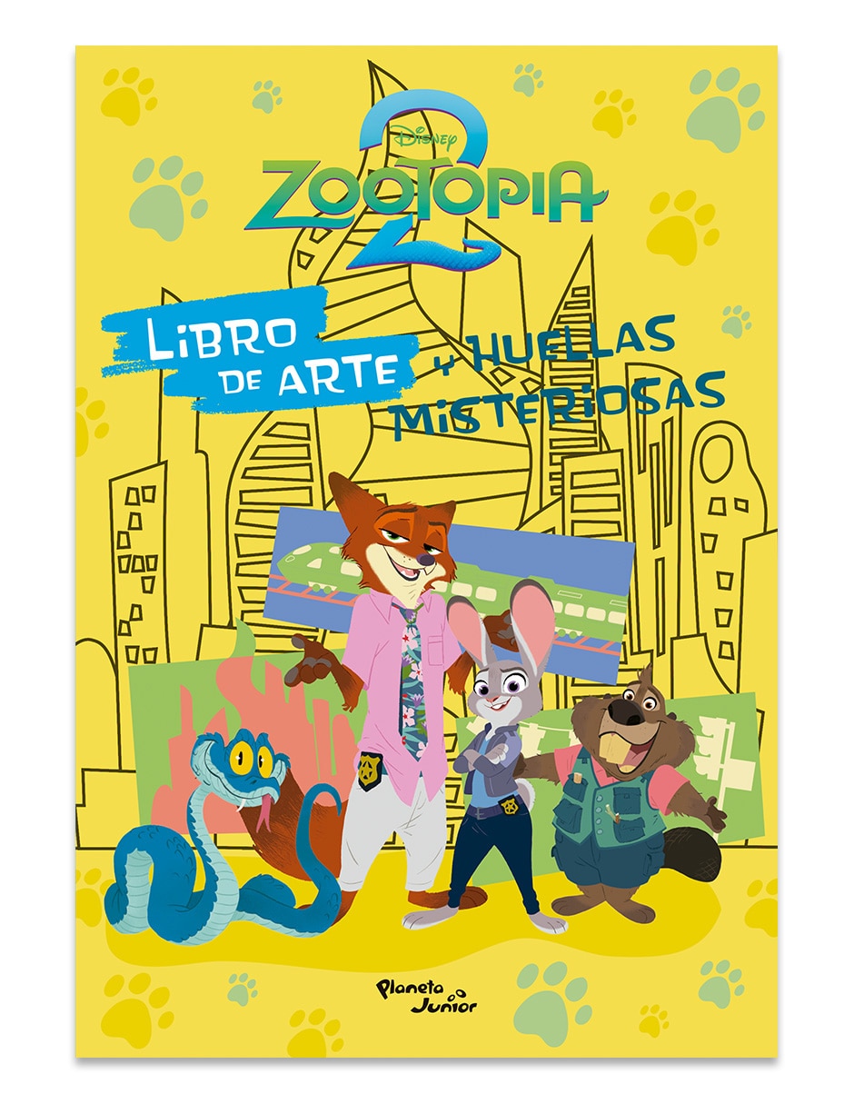 Libro Zootopia 2 Libro De Arte Y Huellas Misteriosas de Disney