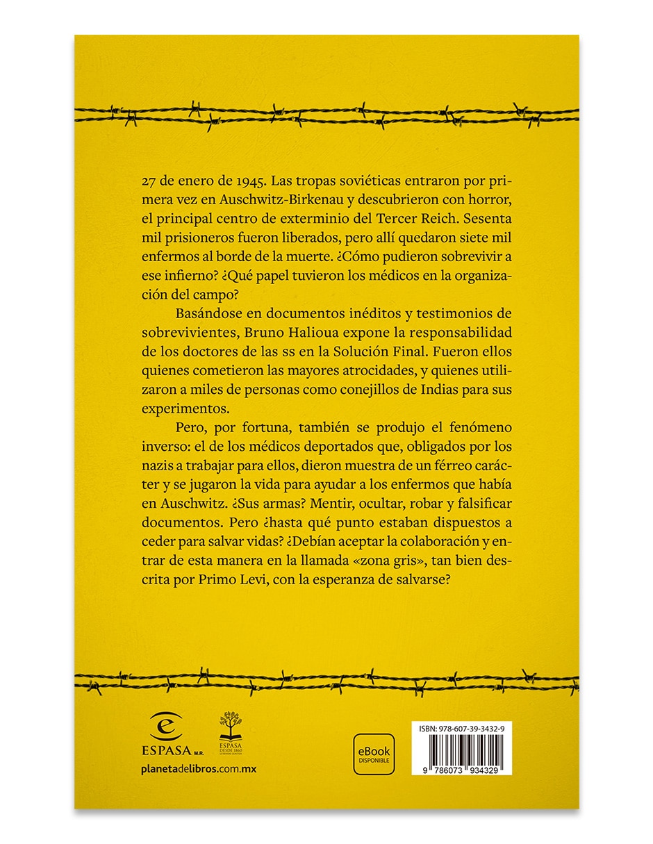 Libro Los Médicos De Auschwitz de Bruno Halioua 2