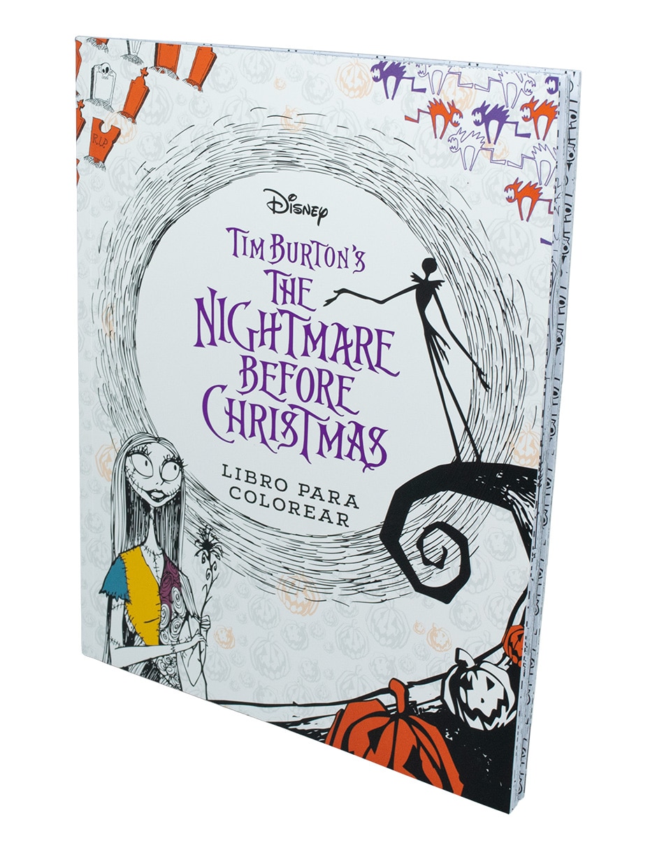 Libro para colorear The Nightmare Before Christmas de EDICIONES 2