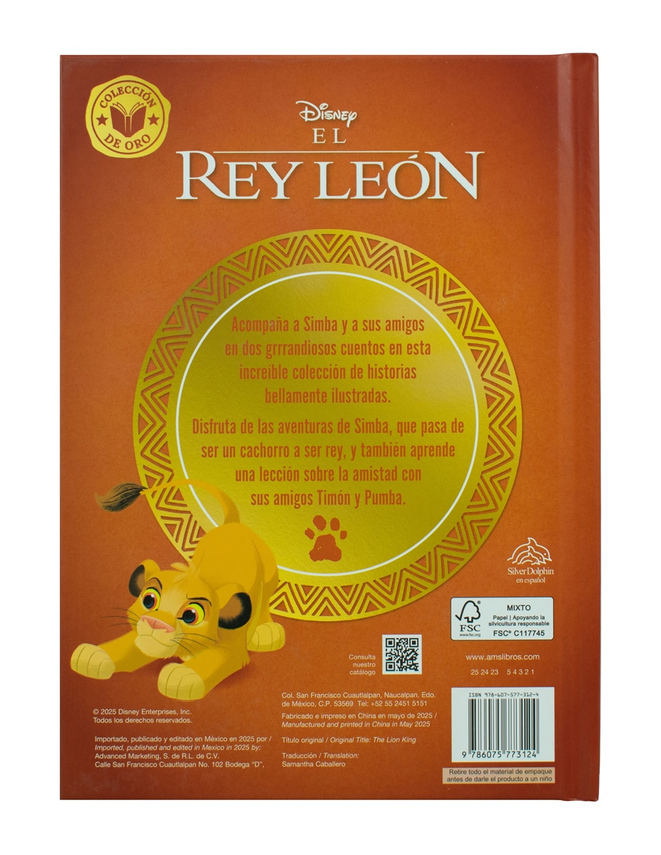 Disney Colección de Oro El Rey León de Silver Dolphin 2