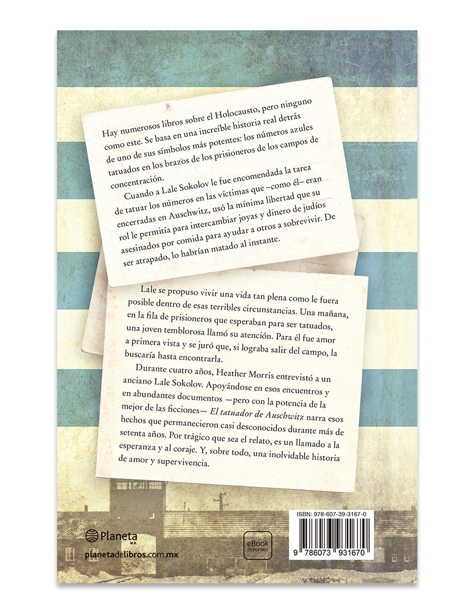 Libro El Tatuador De Auschwitz de Heather Morris 2