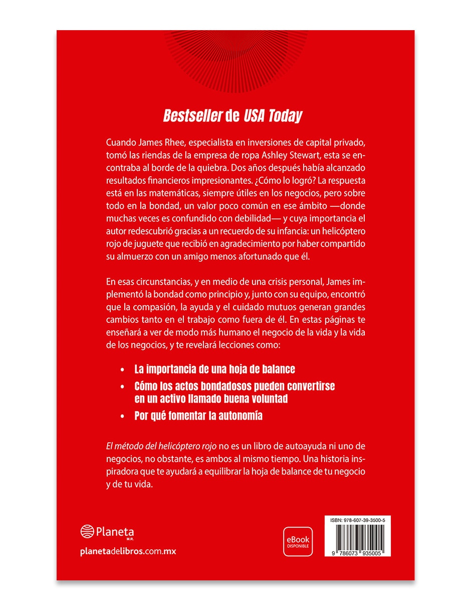 Libro El Método Del Helicóptero Rojo de James Rhee 2